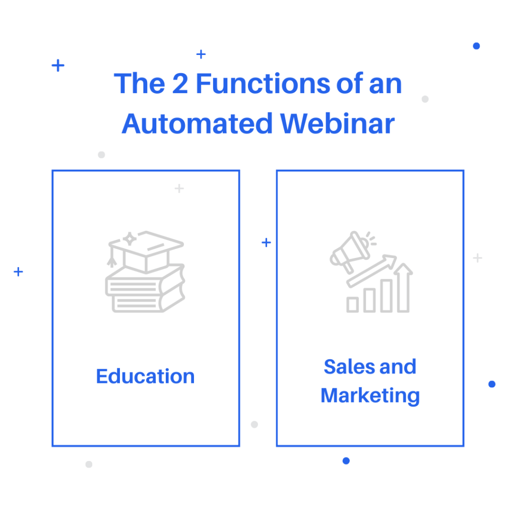 The 2 Functions of an Automated Webinar